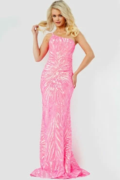 Jovani Gown - 05664 33 Jovani Gown - 05664 -US Dress Sales Shop 05664 NEONPINK 640x960 54409.1680007585