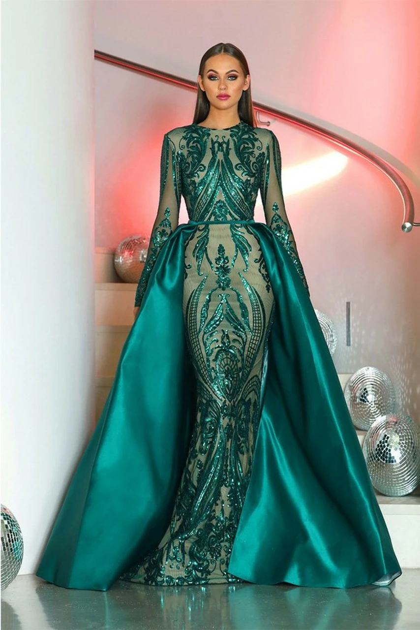 Style 1705 Emerald Green- Portia & Scarlett 7 Style 1705 Emerald Green- Portia & Scarlett - Image 5