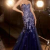 Hailey Gown-Navy 1 Hailey Gown-Navy -US Dress Sales Shop Alora Gown Navy 69091.1700246914