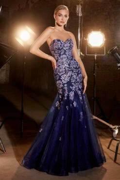 Hailey Gown-Navy