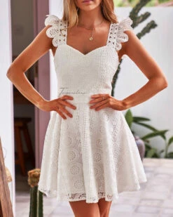 Codie Dress - WHITE