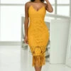 Khaleesi Dress - Mustard -US Dress Sales Shop GVH7776 45126.1651083954
