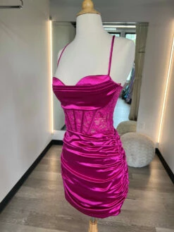 Pia Mini Dress - Fuchsia -US Dress Sales Shop IMG 2345 15638.1692896618