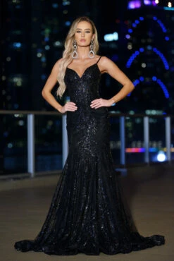 Lyra Gown - Black -US Dress Sales Shop LBT 111212 65163.1670340378