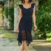 Giselle Dress - Navy