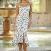 Michaela Dress- Floral 1 Michaela Dress- Floral -US Dress Sales Shop LadyBlackTie 071257 Original 42955.1658760590