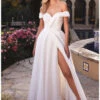 Leonora Gown -Glitter White -US Dress Sales Shop Leonora Front 62070.1685465490