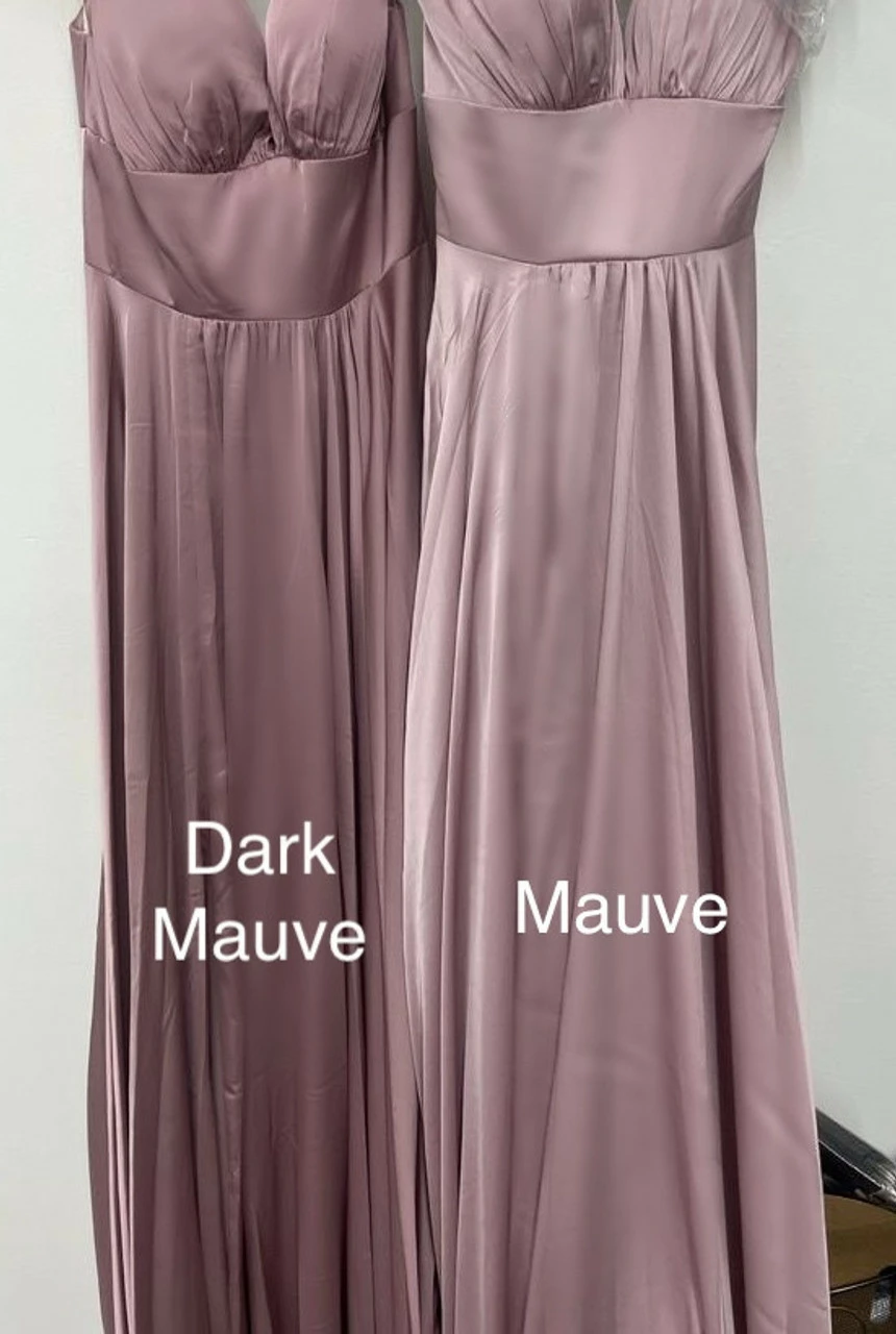 Kinsley Gown - DARK MAUVE - FINAL SALE 3 Kinsley Gown - DARK MAUVE - FINAL SALE