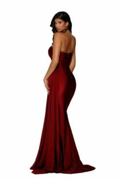 PS6321 Deep Red- Portia & Scarlett 8 PS6321 Deep Red- Portia & Scarlett -US Dress Sales Shop PS6321 DEEP RED1 32268.1573757704