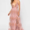 Promenade Maxi Dress - BLUSH -US Dress Sales Shop Promenade maxi dress blush 32333.1579130015