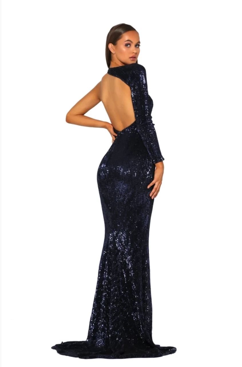 Style PS2045 Navy Blue- Portia & Scarlett 4 Style PS2045 Navy Blue- Portia & Scarlett - Image 2