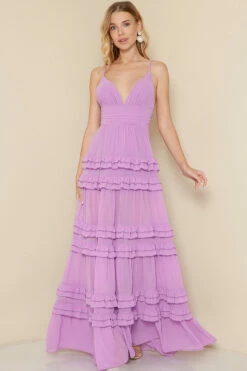 Seraphina Maxi Dress - Lilac