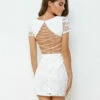 Size 8, Shay Lace Dress - White - FINAL SALE -US Dress Sales Shop Shay White 89864.1598546440