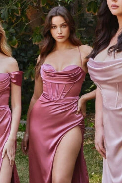 Yvette Gown - Mauve Rose