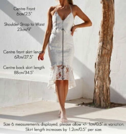 Abby Midi Dress - White -US Dress Sales Shop abby dress sizing 98596.1651090367