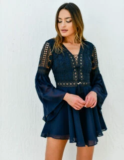 Alyse Dress - NAVY-FINAL SALE -US Dress Sales Shop alyse navy 2 78276.1596302880