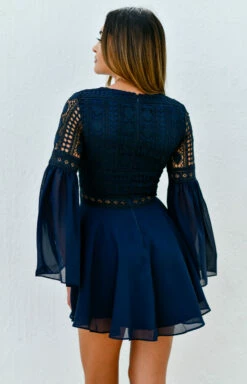 Alyse Dress - NAVY-FINAL SALE -US Dress Sales Shop alyse navy 4 83598.1596302347