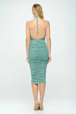 Charlie Midi Dress - Sage -US Dress Sales Shop charlie midi 1 87963.1688994368