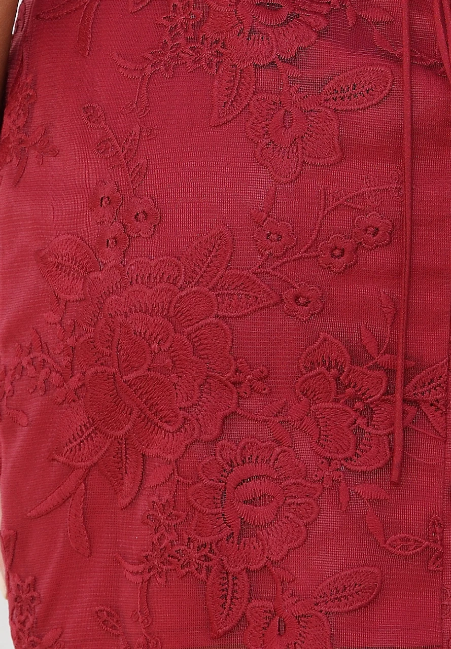 Shay Lace Dress - Berry - FINAL SALE 11 Shay Lace Dress - Berry - FINAL SALE - Image 9