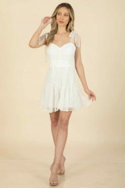 Fedra Mini Dress - Ivory