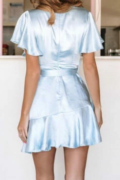 Felicity Mini Dress - Light Blue 7 Felicity Mini Dress - Light Blue -US Dress Sales Shop felicity b 3 45439.1688994586