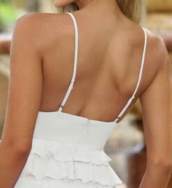 Kayla Mini Dress - White 10 Kayla Mini Dress - White -US Dress Sales Shop kayla back copy 30189.1690304774