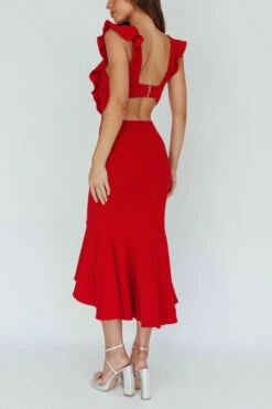 Kennedy Midi Dress - Red 6 Kennedy Midi Dress - Red -US Dress Sales Shop kennedy 2 84475.1694690095