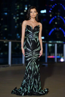 PS22538-Black/Mint - Portia & Scarlett-FINAL SALE 9 PS22538-Black/Mint - Portia & Scarlett-FINAL SALE -US Dress Sales Shop lbt 46 97825.1670342877