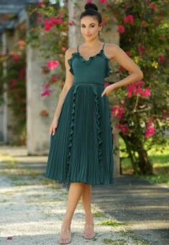 Maia Midi Dress- Emerald - FINAL SALE -US Dress Sales Shop maia emerald front 08447.1687138717