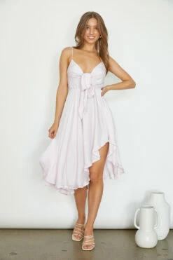 Maryann Midi Dress - Desert Rose