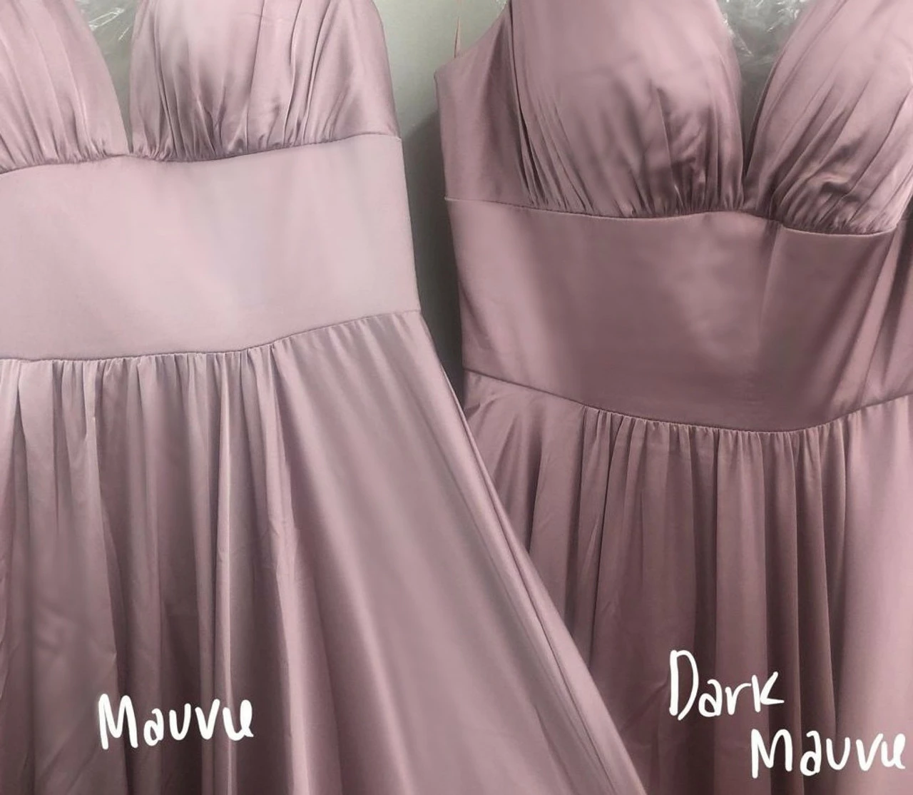 Kinsley Gown - DARK MAUVE - FINAL SALE 4 Kinsley Gown - DARK MAUVE - FINAL SALE - Image 2