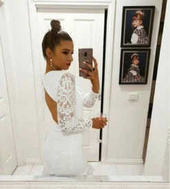 Medindie Dress- White -US Dress Sales Shop medindie dress 4 35528.1651249595