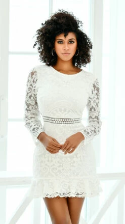 Medindie Dress- White -US Dress Sales Shop medindie front 09532.1651249595