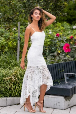 Mesina Dress - WHITE-FINAL SALE