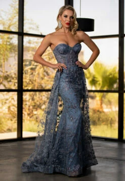 Nova Gown - Smoky Blue -US Dress Sales Shop nova gown smoky blue 2 07859.1651077548