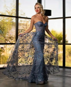 Nova Gown - Smoky Blue -US Dress Sales Shop nova gown smoky blue1 89458.1651077548