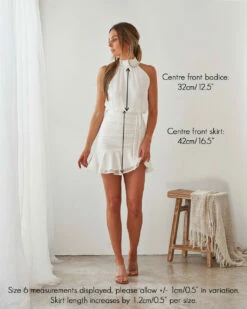 Pip Dress - White -US Dress Sales Shop pip dress white two sisters the label 6 50353.1651248894