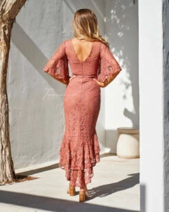 Reyna Dress - Mauve 12 Reyna Dress - Mauve -US Dress Sales Shop reyna dress mauve two sisters the label 2 35339.1651073678