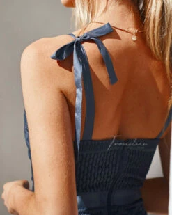 Shona Dress - Steel Blue-FINAL SALE -US Dress Sales Shop shona steel blue cocktail dress two sisters the label 7 61772.1651250004