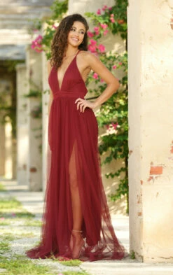 Sydney Maxi Dress - Wine -US Dress Sales Shop sydney wine 3 26538.1651089958